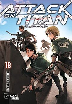 portada Attack on Titan 18 (in German)
