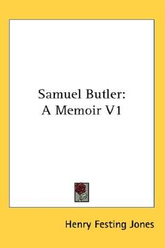portada samuel butler: a memoir v1