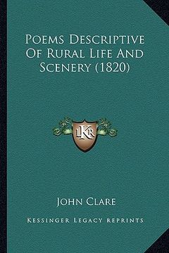 portada poems descriptive of rural life and scenery (1820) (en Inglés)