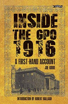 portada Inside the gpo 1916: A First-Hand Account (in English)