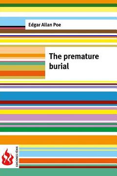 portada The premature burial: (low cost). limited edition (en Inglés)