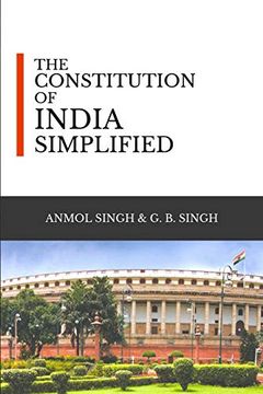 portada The Constitution of India Simplified (en Inglés)
