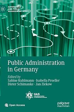 portada Public Administration in Germany (Governance and Public Management) (in English)