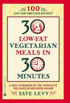portada 30 low-fat vegetarian meals in 30 minutes