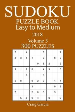 portada 300 Easy to Medium Sudoku Puzzle Book - 2018
