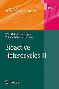 portada bioactive heterocycles iii (en Inglés)