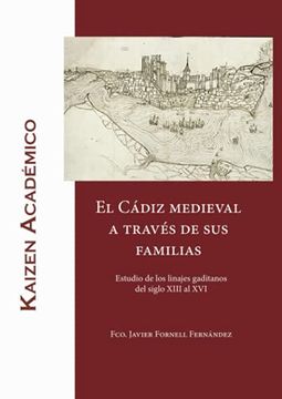 portada El Cádiz Medieval a Través de sus Familias (in Spanish)