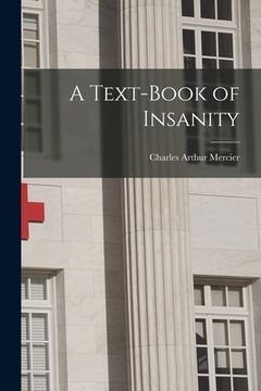 portada A Text-book of Insanity (en Inglés)