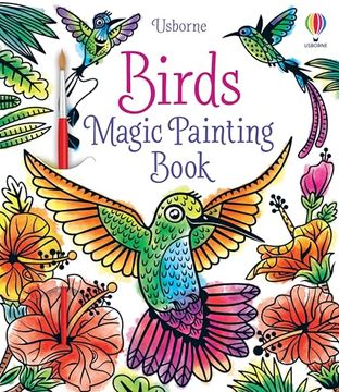 portada Birds Magic Painting Book (Magic Painting Books) (en Inglés)