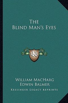 portada the blind man's eyes (en Inglés)