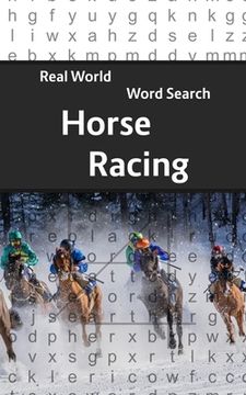 portada Real World Word Search: Horse Racing (en Inglés)