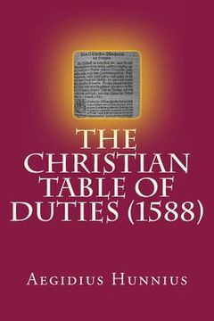 portada The Christian Table of Duties (en Inglés)