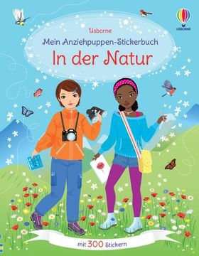 portada Mein Anziehpuppen-Stickerbuch: In der Natur (in German)
