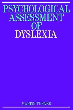 portada psychological assessment of dyslexia (en Inglés)