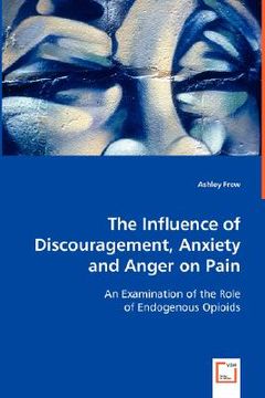 portada influence of discouragement, anxiety and anger on pain