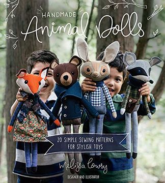 portada Handmade Animal Dolls: 20 Simple Sewing Patterns for Stylish Toys (en Inglés)