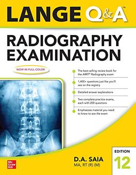 portada Lange q & a Radiography Examination 12e (a & l Allied Health) (en Inglés)