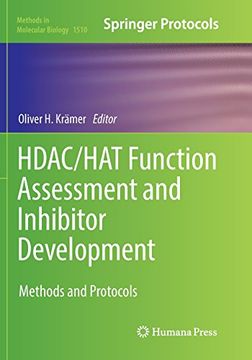 portada Hdac/Hat Function Assessment and Inhibitor Development (in English)
