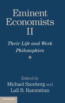 portada Eminent Economists ii: Their Life and Work Philosophies (en Inglés)