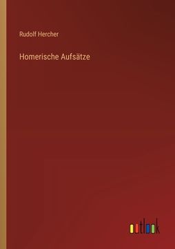 portada Homerische Aufsätze (en Alemán)
