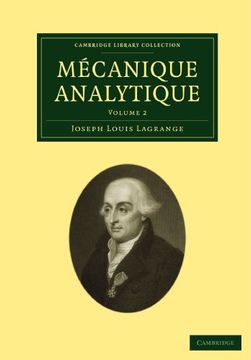 portada Mécanique Analytique 2 Volume Paperback Set: Mécanique Analytique: Volume 2 Paperback (Cambridge Library Collection - Mathematics) (en Francés)