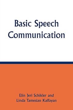 portada basic speech communication (in English)