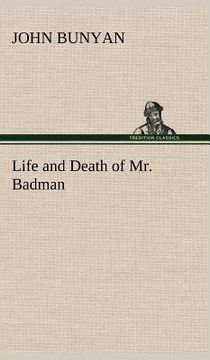 portada life and death of mr. badman (in English)
