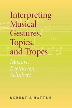 portada Interpreting Musical Gestures, Topics, and Tropes: Mozart, Beethoven, Schubert (Musical Meaning and Interpretation) (en Inglés)