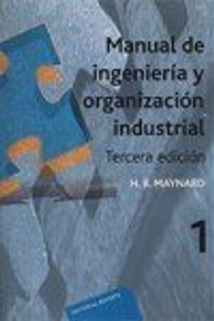 portada Manual de Ingenieria y Organizacion Industrial, Tomo 1 (3ª Ed. )