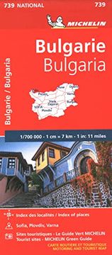 portada Bulgarie 1: 700. 000: Strassen- und Tourismuskarte (Carte Nazionali) 