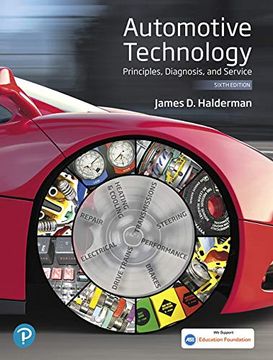 portada Automotive Technology: Principles, Diagnosis, and Service (Halderman Automotive Series) (en Inglés)
