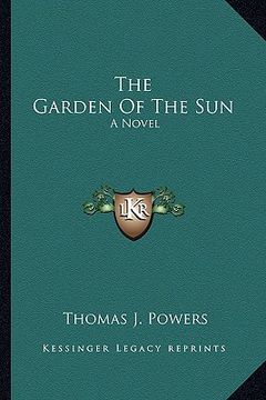 portada the garden of the sun (en Inglés)