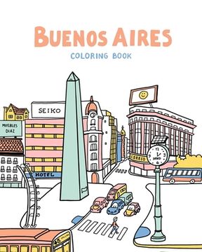 portada Buenos Aires Coloring Book (en Inglés)