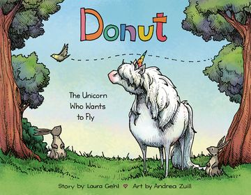 portada Donut: The Unicorn who Wants to fly (en Inglés)