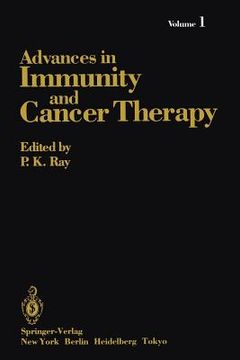 portada advances in immunity and cancer therapy: volume 1
