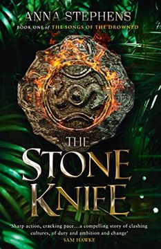portada The Stone Knife: A Thrilling Epic Fantasy Trilogy of Freedom and Empire, Gods and Monsters: Book 1 (The Songs of the Drowned) (in English)