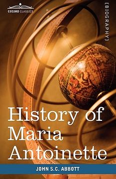 portada history of maria antoinette: makers of history (en Inglés)
