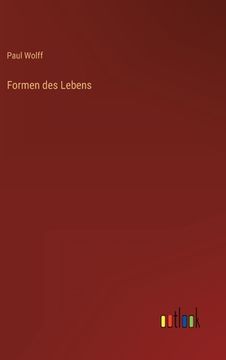 portada Formen des Lebens (in German)