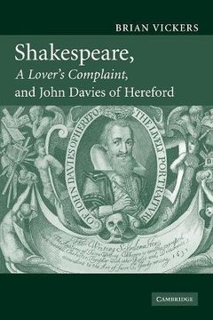 portada Shakespeare, 'a Lover's Complaint', and John Davies of Hereford 