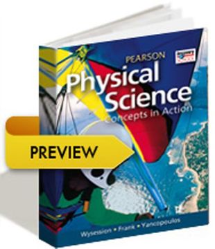 portada physical science 2011 grade 9/10: concepts in action (en Inglés)