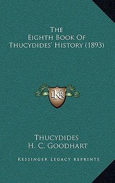 portada the eighth book of thucydides' history (1893)