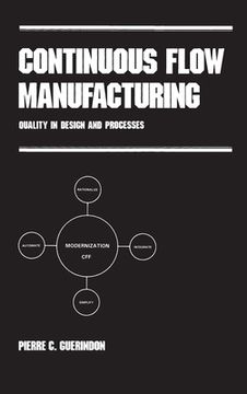 portada continuous flow manufacturing: quality in design and processes (en Inglés)