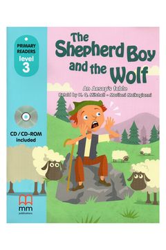 portada The Shepherd Boy and the Wolf - Primary Readers level 3 Student's Book + CD-ROM (in English)