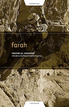 portada farah provincial handbook: a guide to the people and the province (in English)