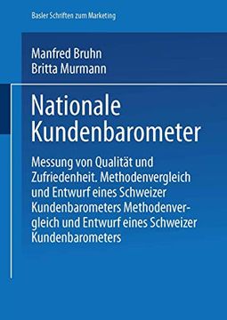 portada Nationale Kundenbarometer: Messung von Qualität und Zufriedenheit (en Alemán)
