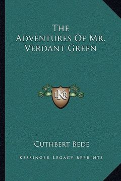 portada the adventures of mr. verdant green (en Inglés)