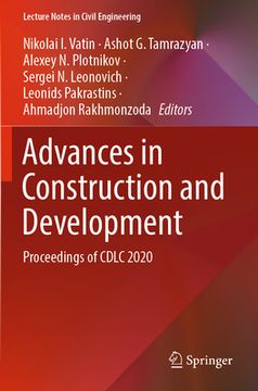 portada Advances in Construction and Development: Proceedings of CDLC 2020 
