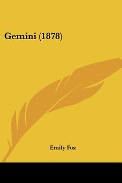 portada gemini (1878) (en Inglés)