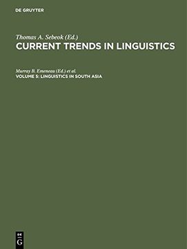 portada Linguistics in South Asia (Current Trends in Linguistics)