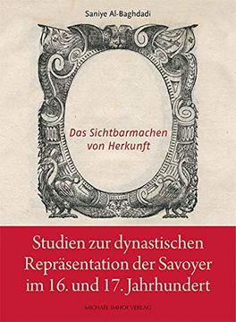 portada Studien zur Dynastischen Repräsentation der Savoyer im 16. Und 17. Jahrhundert (en Alemán)